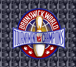 Brunswick World Tournament of Champions (USA) Title Screen